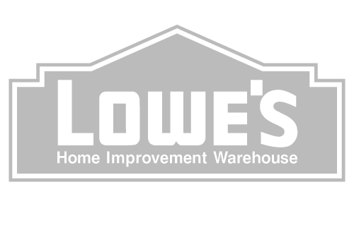 Lowe’s logo showing the word ‘Lowe’s’ in bold lettering inside a house‑shaped outline, representing the American home improvement and hardware store brand.